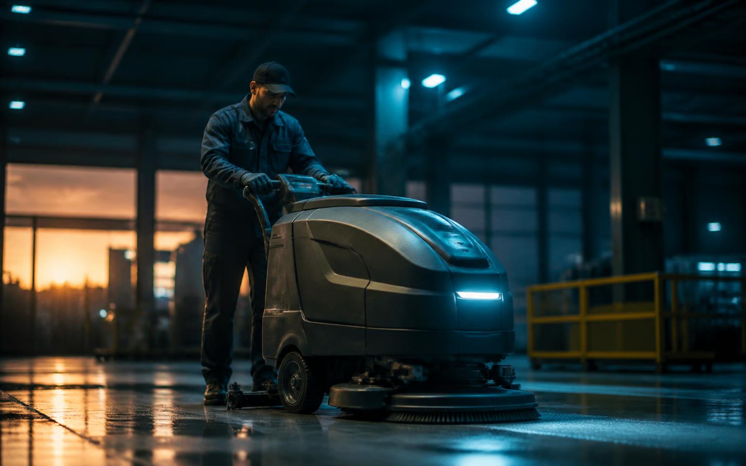 Operatore Atlas Facility in uno stabilimento industriale